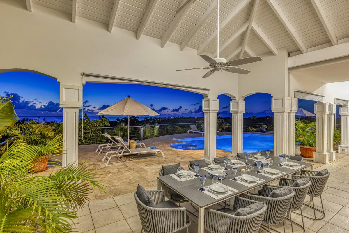 43.Location villa Oceane Terres Basses Saint Martin - De Nuit